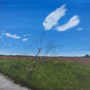Nostalgic Landscape Painting the Yearning