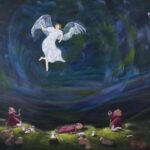 original, traditional, Bible, painting