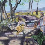 traditional, Bible, painting